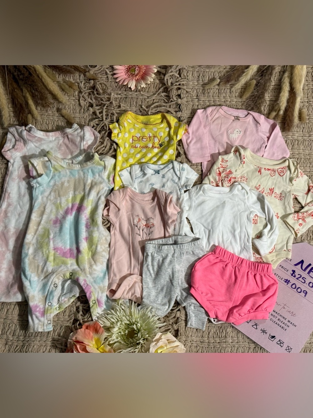 New Born Girl Clothes - Bundle